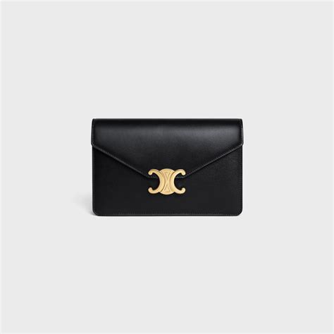 celine triomphe wallet.